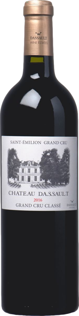 Chateau Dassault Saint Emilion Grand Cru 2018 Červené 15.0% 0.75 l