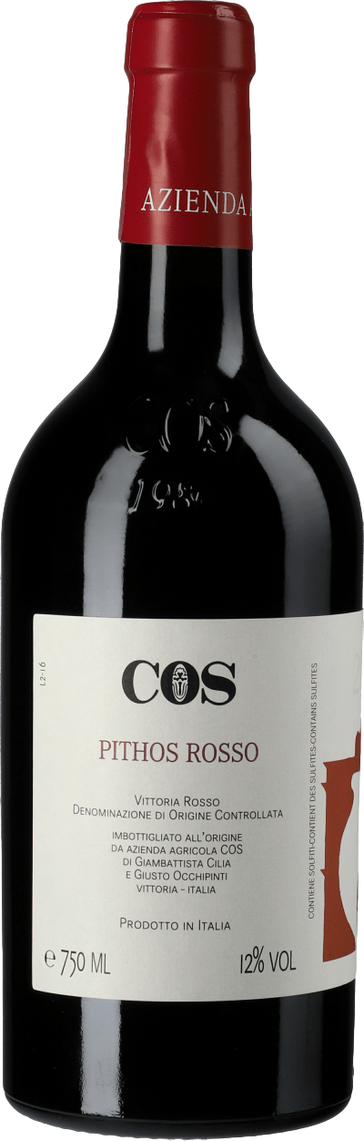 COS Pithos Rosso 2022 Červené 12.5% 0.75 l (holá láhev)