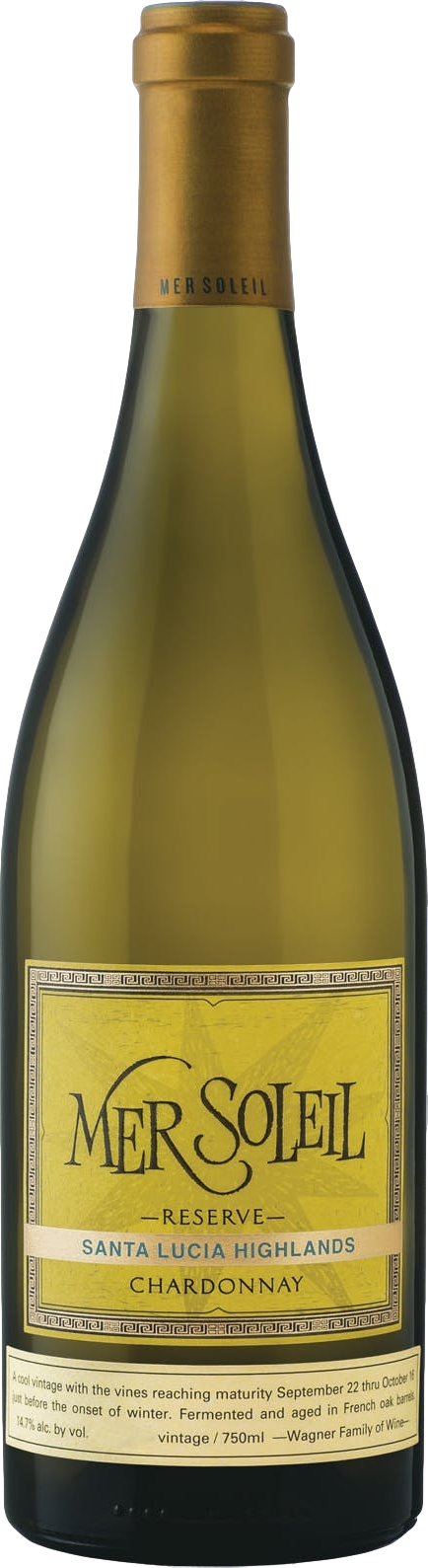 Mer Soleil Reserve Chardonnay 2021 Bílé 14.3% 0.75 l
