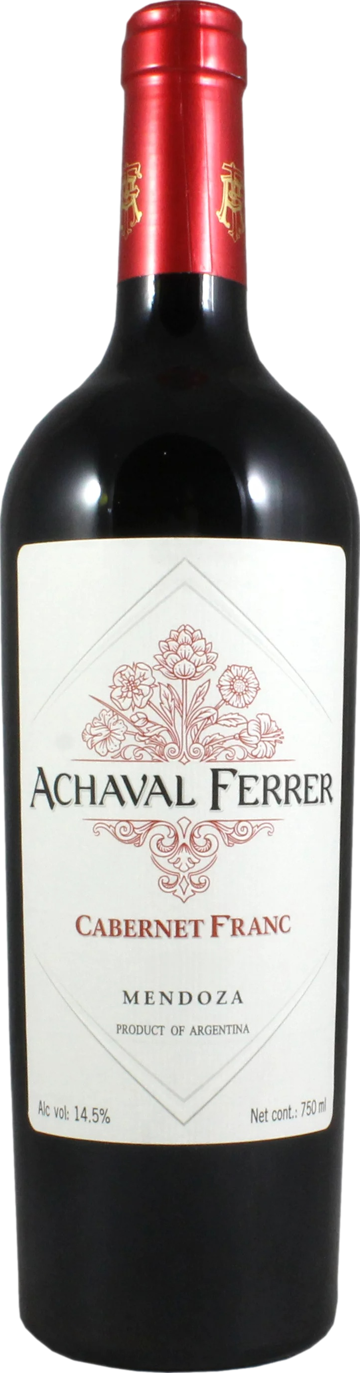 Achaval Ferrer Cabernet Franc 2019 Červené 14.8% 0.75 l