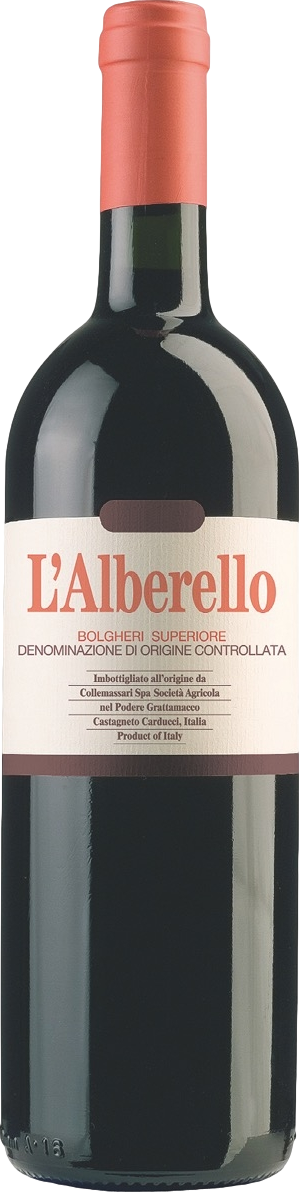 Grattamacco L'Alberello Bolgheri Superiore 2019 Červené 14.0% 0.75 l (holá láhev)