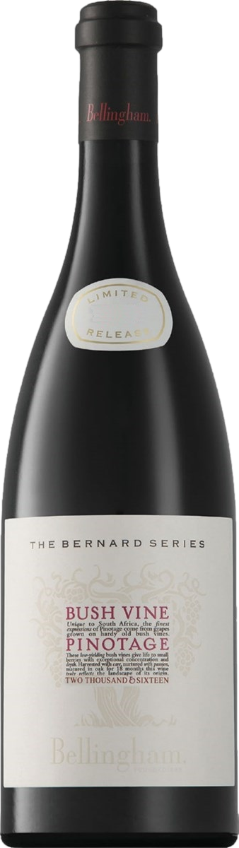 Bellingham The Bernard Series Bush Vine Pinotage 2016 Červené 14.0% 0.75 l