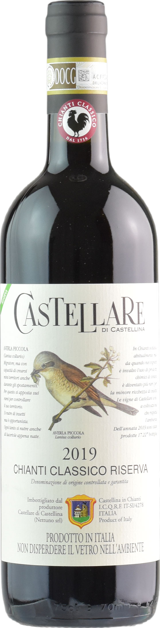 Castellare di Castellina Chianti Classico Riserva 2019 Červené 13.5% 0.75 l
