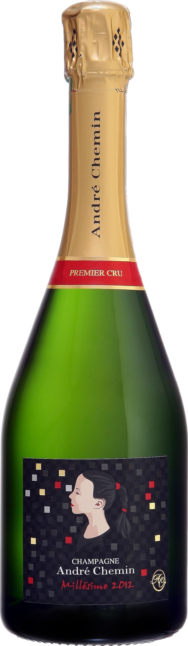 Champagne Andre Chemin Premier Cru Millesime Brut 2012 Šumivé 12.0% 0.75 l (holá láhev)