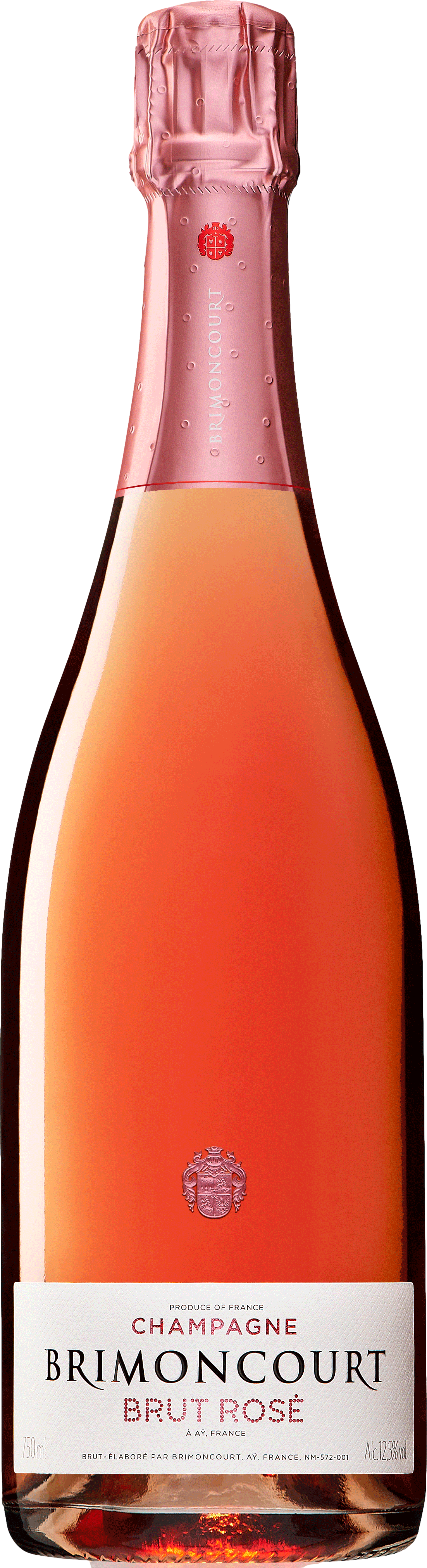Champagne Brimoncourt Rose Brut Šumivé 12.5% 0.75 l