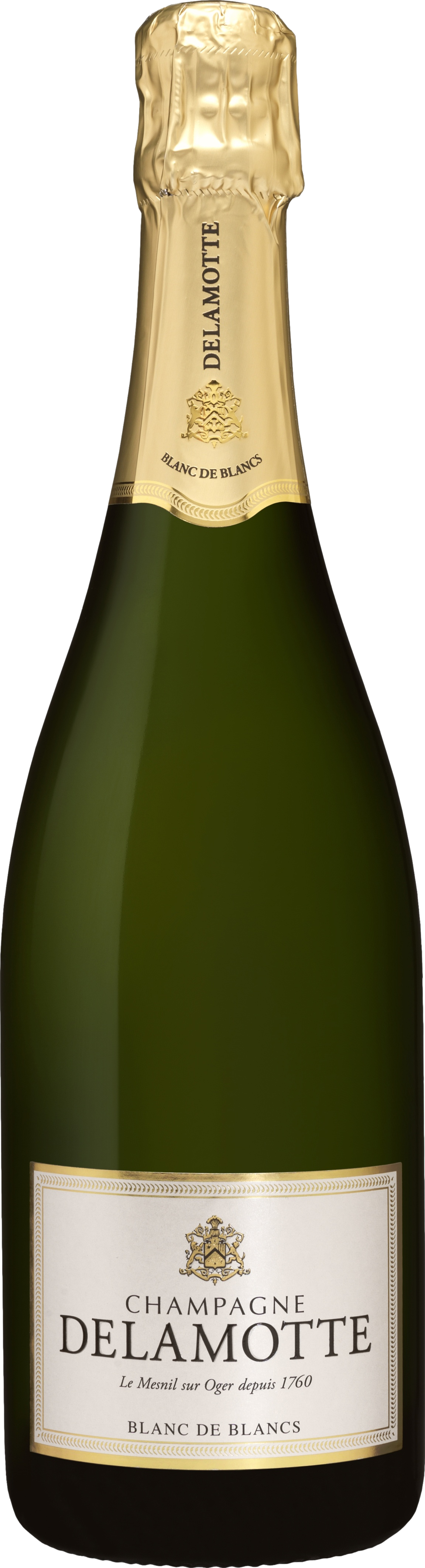 Champagne Delamotte Blanc de Blancs Brut 2018 Šumivé 12.0% 0.75 l