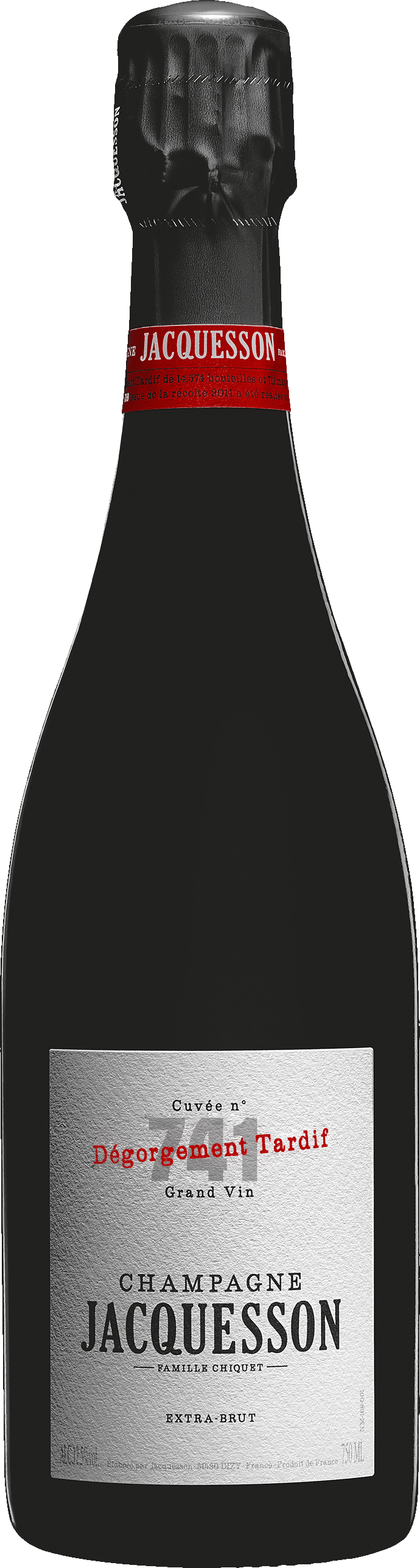 Champagne Jacquesson Cuvee 741 Degorgement Tardif Šumivé 12.0% 0.75 l