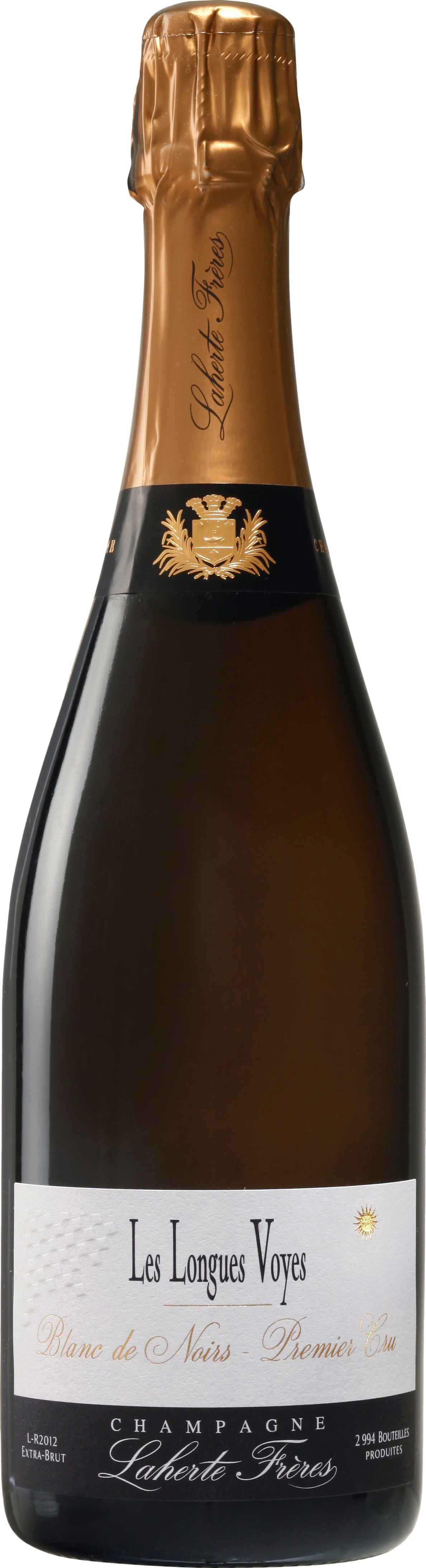Champagne Laherte Freres Les Longues Voyes Blanc de Noirs 2018 Šumivé 12.5% 0.75 l