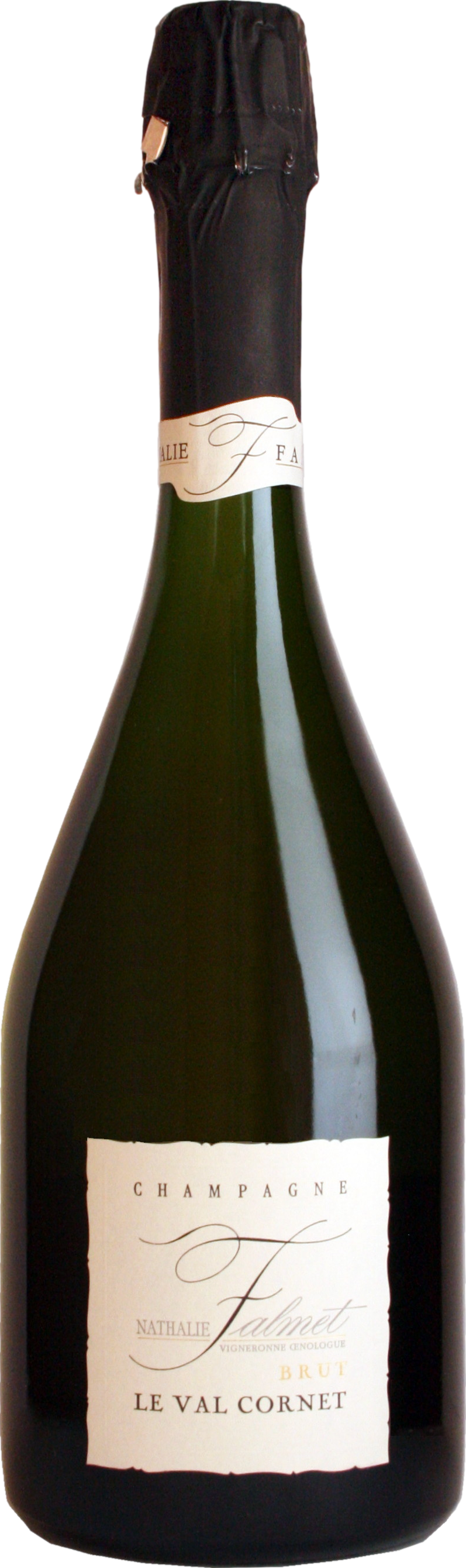 Champagne Nathalie Falmet Le Val Cornet Brut Šumivé 12.0% 0.75 l