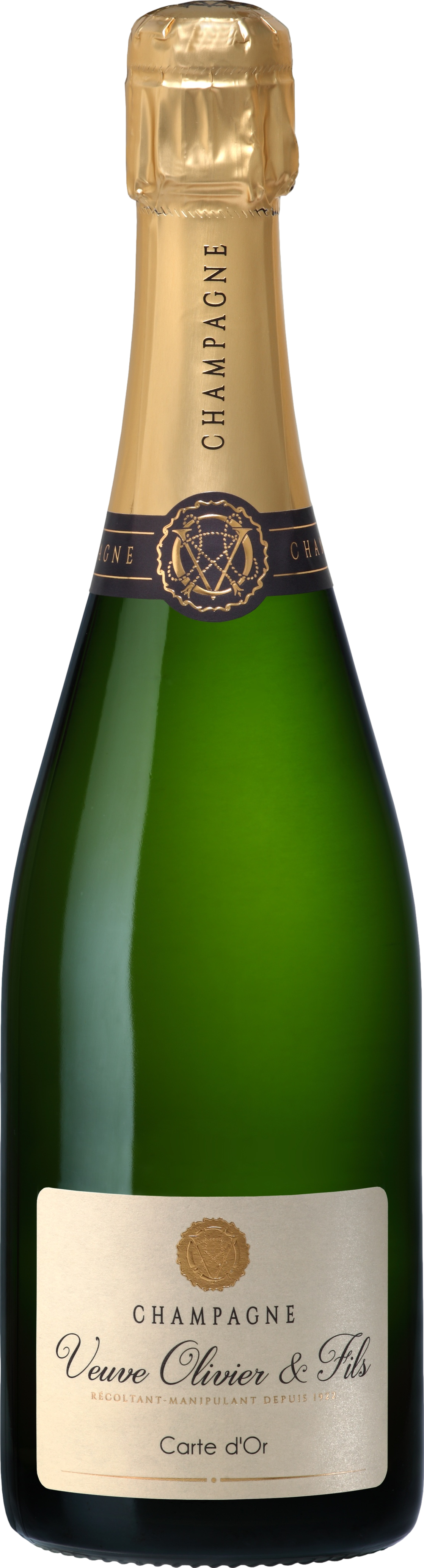 Champagne Veuve Olivier а Fils Carte d'Or Brut Šumivé 12.0% 0.75 l