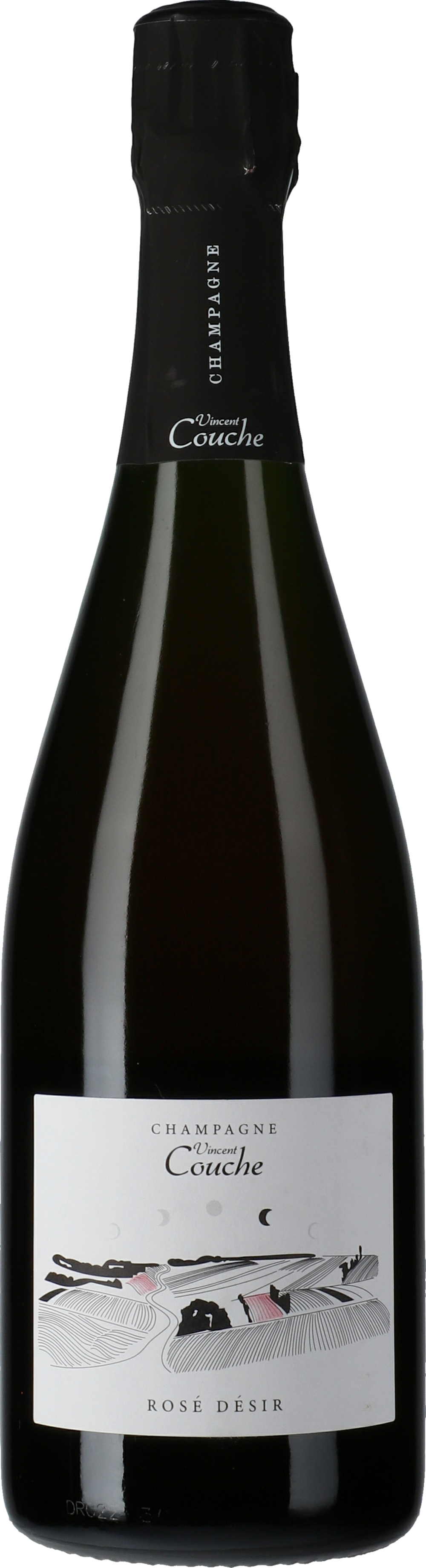 Champagne Vincent Couche Rose Desir Brut Nature Šumivé 12.5% 0.75 l
