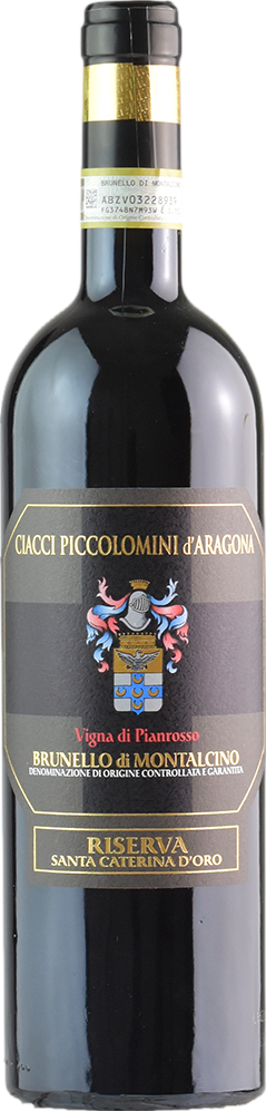 Ciacci Piccolomini d'Aragona Pianrosso Santa Caterina d’Oro Riserva 2015 Červené 15.0% 0.75 l