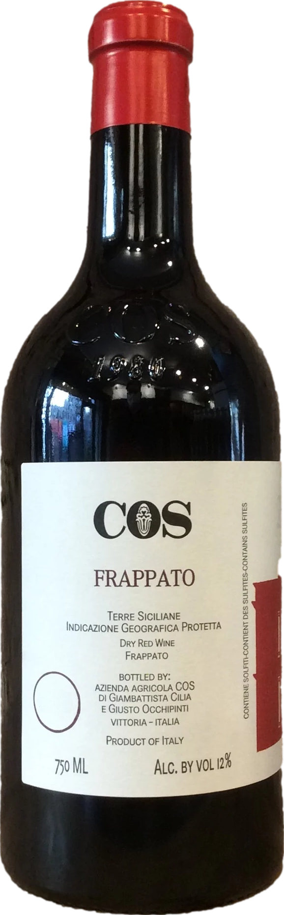COS Frappato 2022 Červené 11.5% 0.75 l (holá láhev)