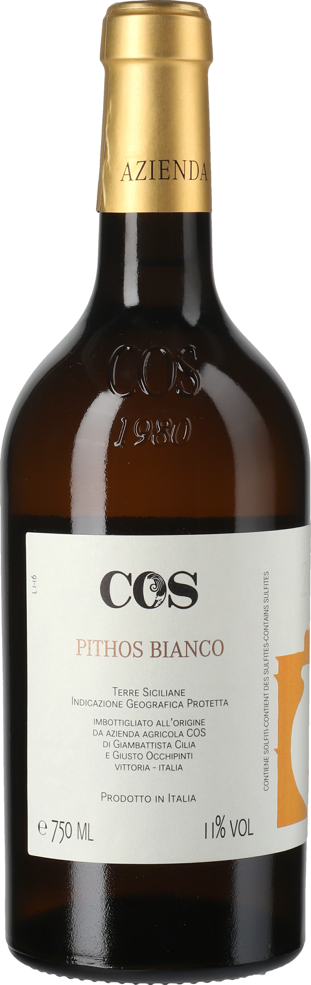 COS Pithos Bianco 2022 Bílé 11.5% 0.75 l (holá láhev)