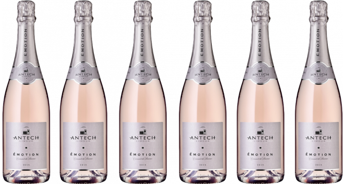 Bottle of Antech Emotion Cremant de Limoux Rose 2019 Balíček 6 Vín wine 0 ml