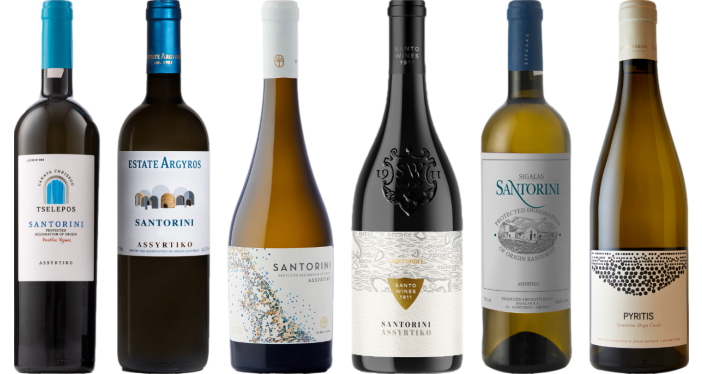 Bottle of Assyrtiko Santorini Premium Degustační Balíček wine 0 ml