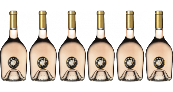 Bottle of Miraval Rose 2022 Balíček 6 vín wine 0 ml
