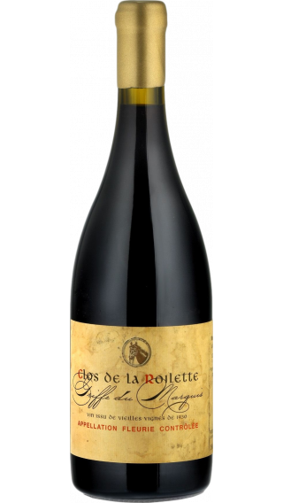 Bottle of Clos de la Roilette Fleurie Griffe du Marquis 2017 wine 750 ml