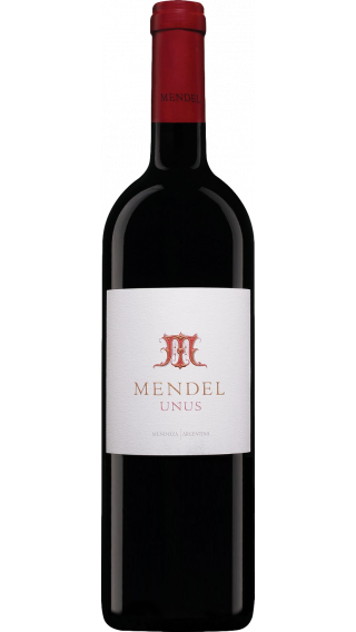 Bottle of Mendel Unus 2017 wine 750 ml