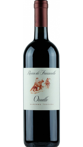 Bottle of Rocca di Frassinello Ornello 2018 wine 750 ml