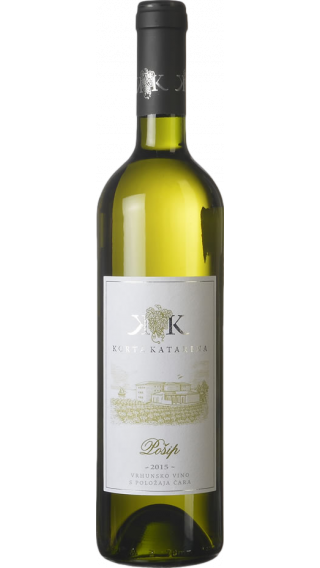 Bottle of Korta Katarina Posip 2016 wine 750 ml