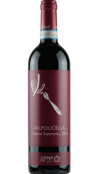 Bottle of Zyme Valpolicella Superiore 2017 wine 750 ml