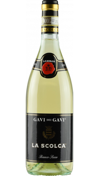 Bottle of La Scolca Gavi dei Gavi 2021 wine 750 ml
