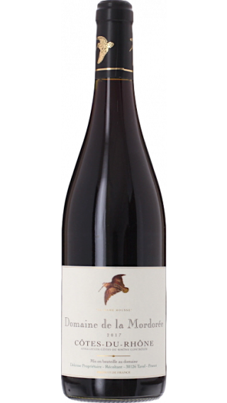 Bottle of Mordoree Cotes du Rhone La Dame Rousse 2017 wine 750 ml
