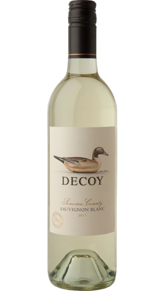 Bottle of Duckhorn Decoy Sauvignon Blanc 2019 wine 750 ml