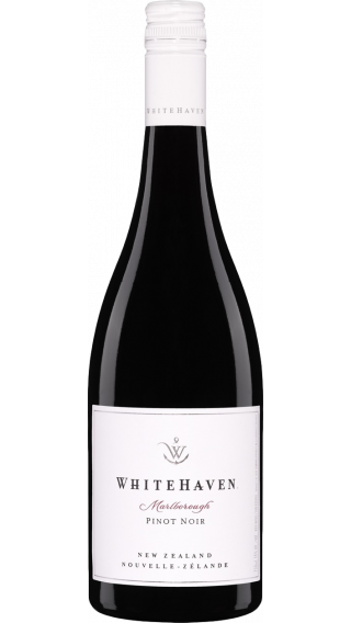 Bottle of Whitehaven Pinot Noir 2018 wine 750 ml