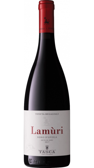 Bottle of Tasca D'Almerita  Sicilia Tenuta Regaleali Lamuri Nero D'Avola 2017 wine 750 ml