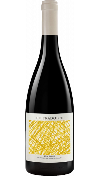 Bottle of Pietradolce Etna Bianco 2020 wine 750 ml
