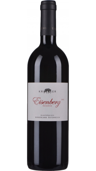Bottle of Krutzler Eisenberg Blaufrankisch Reserve 2017 wine 750 ml