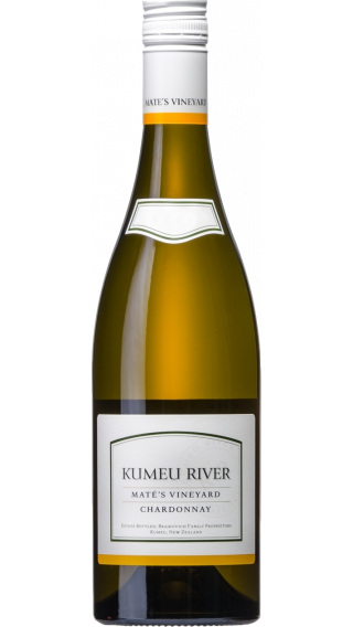 Bottle of Kumeu River Mate's Vineyard Chardonnay 2021 wine 750 ml