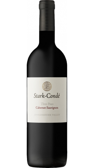 Bottle of Stark Conde Three Pines Cabernet Sauvignon 2017 wine 750 ml