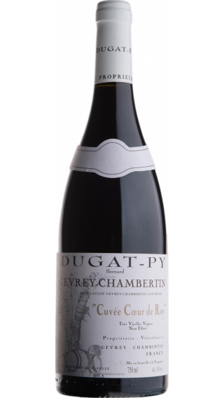 Bottle of Domaine Dugat-Py  Gevrey Chambertin Coeur de Roy 2015 wine 750 ml