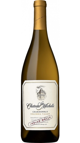 Bottle of Chateau Ste Michelle Indian Wells Chardonnay 2017 wine 750 ml