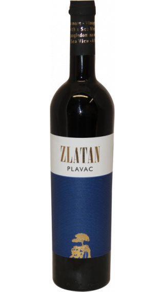 Bottle of Zlatan Otok Plavac Sibenik 2013 wine 750 ml