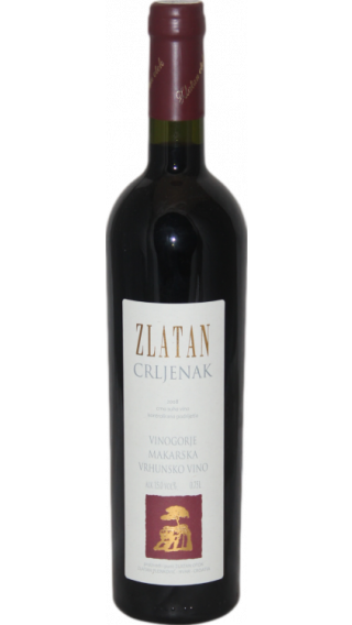 Bottle of Zlatan Otok Crljenak Zinfandel 2011 wine 750 ml