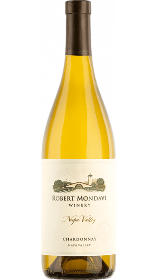 Bottle of Robert Mondavi Napa Valley Chardonnay 2018 wine 750 ml