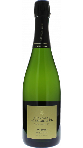 Bottle of Champagne Agrapart Avizoise Blanc de Blancs Grand Cru 2012 wine 750 ml