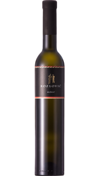 Bottle of Kozlovic Moskat Momjanski 2023 wine 500 ml