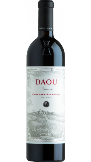Bottle of DAOU Cabernet Sauvignon Reserve 2018 wine 750 ml