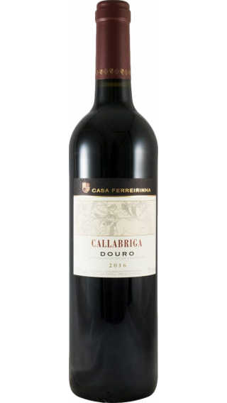 Bottle of Casa Ferreirinha Callabriga 2017 wine 750 ml