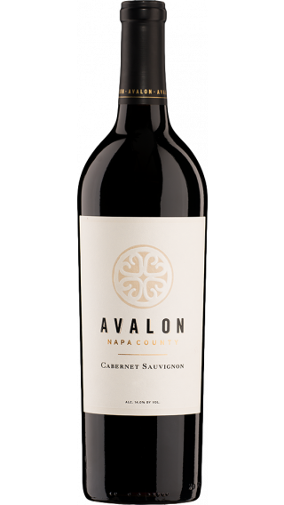 Bottle of Avalon Napa Valley Cabernet Sauvignon 2017 wine 750 ml