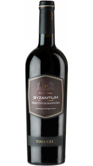 Bottle of Feudo Croci Byzantium Primitivo di Manduria 2019 wine 750 ml