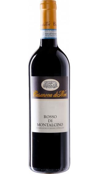 Bottle of Casanova di Neri Rosso di Montalcino 2015 wine 750 ml