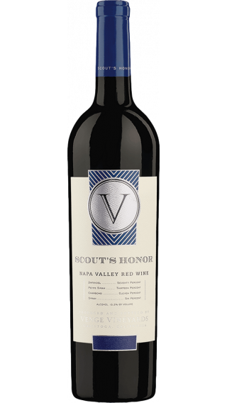 Bottle of Venge Vineyards Scout's Honor Proprietary Red 2018 wine 750 ml