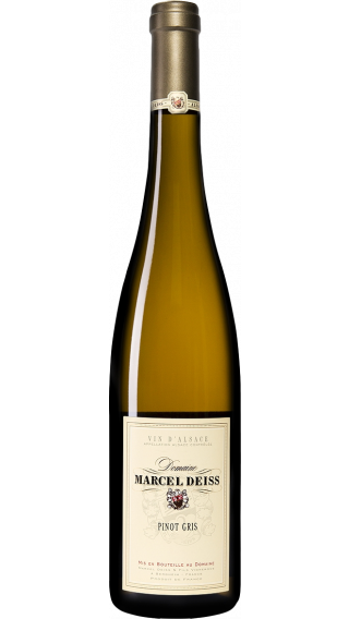 Bottle of Marcel Deiss Pinot Gris 2015 wine 750 ml