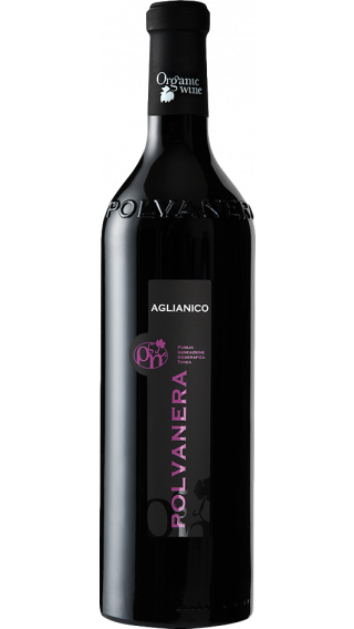 Bottle of Polvanera Aglianico 2016 wine 750 ml